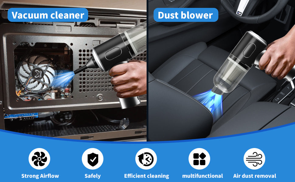 3 in 1 Car Vacuum Cleaner